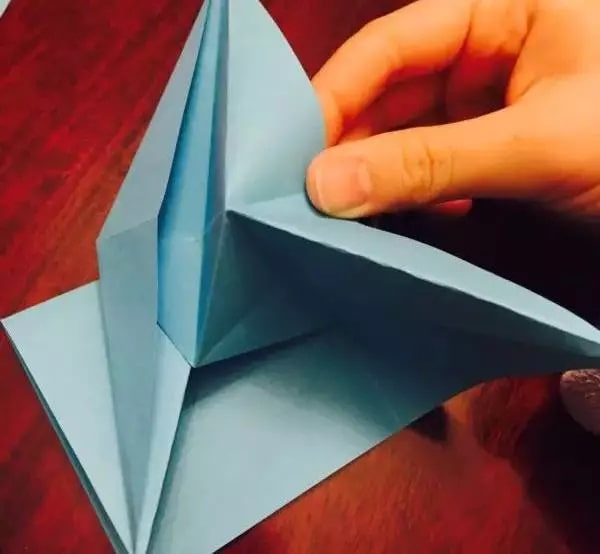 会开屏的千纸鹤的折法图解