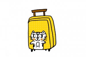 生活用品行李箱简笔画怎么画