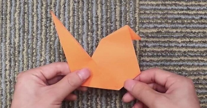 手工折纸小鸡教程