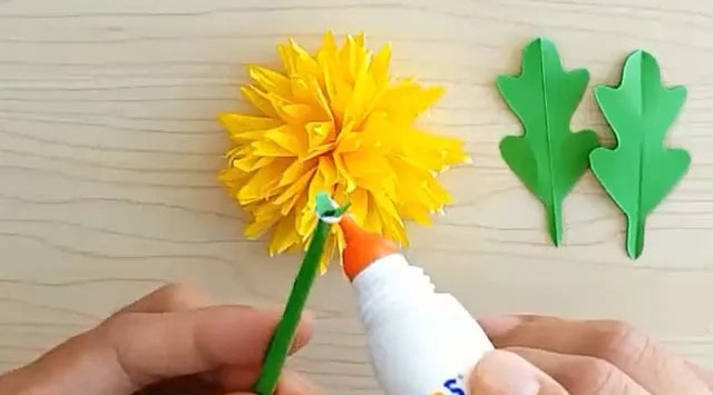 幼儿园重阳节手工制作菊花