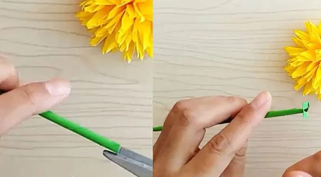 幼儿园重阳节手工制作菊花