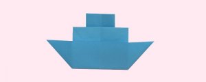 折纸轮船怎么折教程