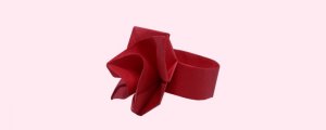玫瑰花戒指折纸怎么折图解