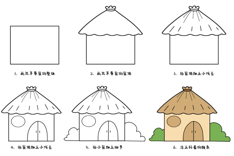 幼儿简笔画图片大全可爱简单漂亮