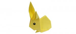 可爱的小兔子折纸怎么折