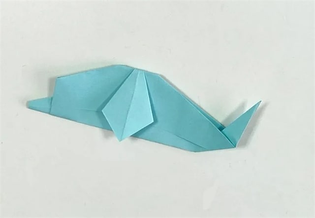 海豚手工折纸教程