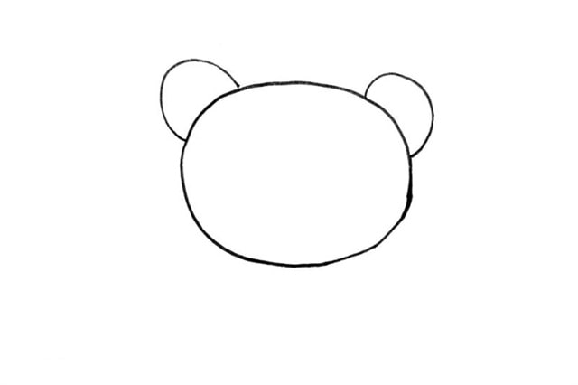 大熊猫简笔画怎么画图片