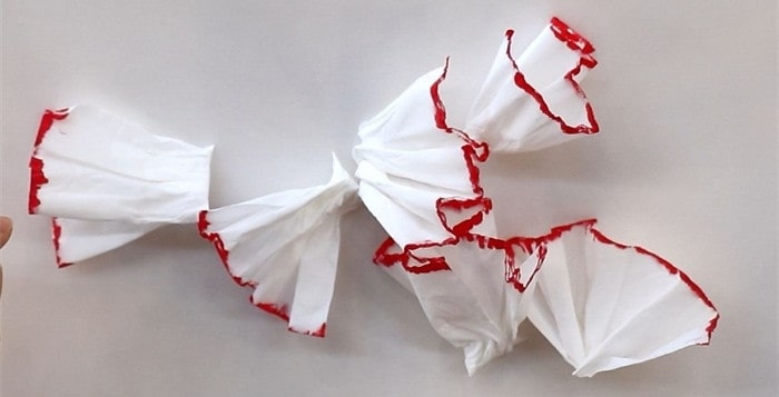 餐巾纸康乃馨的折法