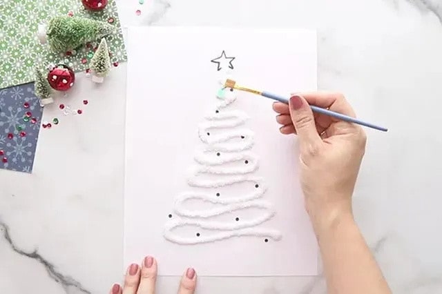 4种简单精美的圣诞树手工制作方法