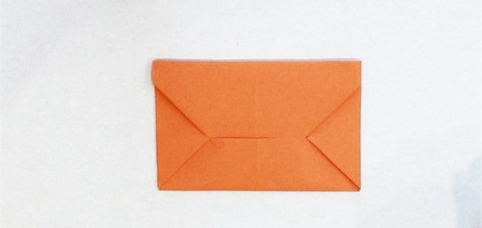信封怎么折长方形