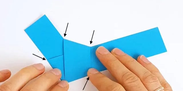 折纸手工简单：A4纸剪纸条制作小鸟