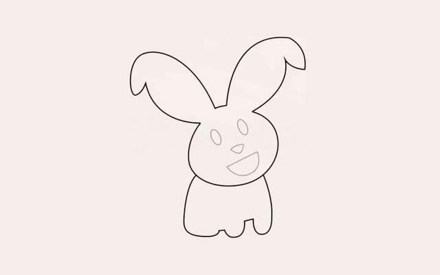 兔子简笔画怎么画图片