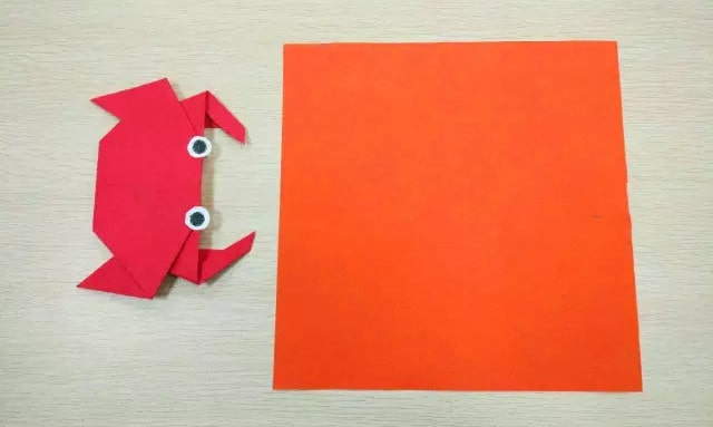 折纸手工简单螃蟹