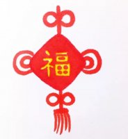 中国结简笔画怎么画简单图片