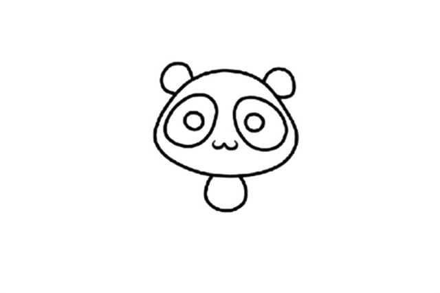 可爱的大熊猫简笔画怎么画简单