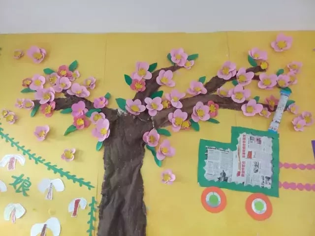 幼儿园春天主题环境创设图片