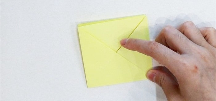 千纸鹤卡夹折纸怎么折