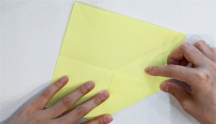 千纸鹤卡夹折纸怎么折
