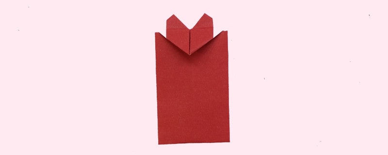 爱心信封的折法怎么折简单