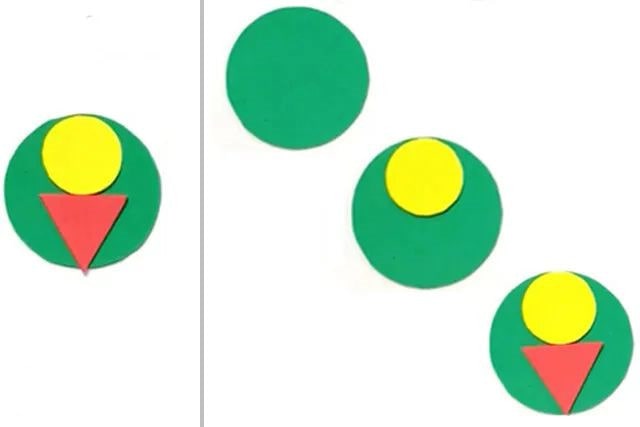 幼儿园自制玩教具，认识颜色和形状