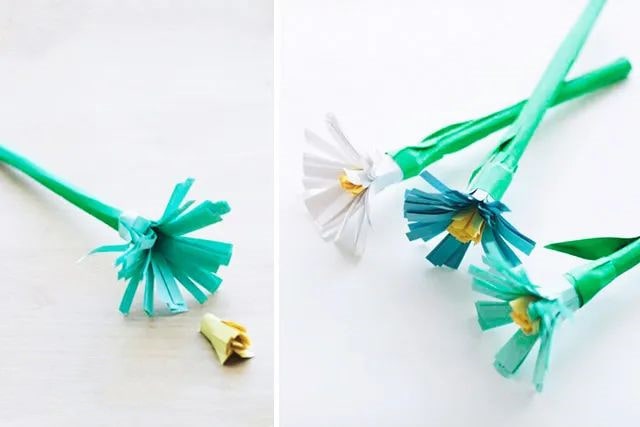 幼儿园手工制作纸花朵简单漂亮
