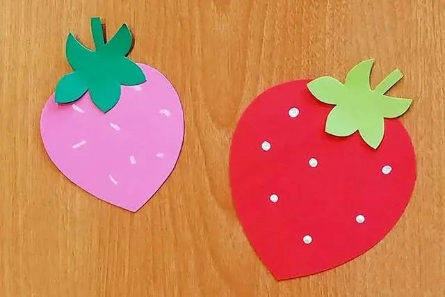 幼儿手工制作草莓的几种简单方法