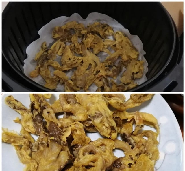 空气炸锅食谱酥脆炸蘑菇的做法