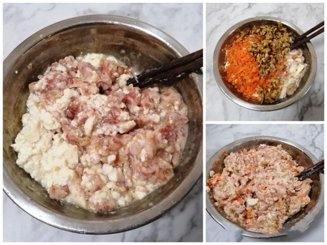 空气炸锅食谱豆腐肉丸子的做法