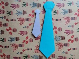父亲节礼物折纸：领带怎么折