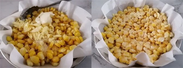 空气炸锅食谱芝士玉米的做法