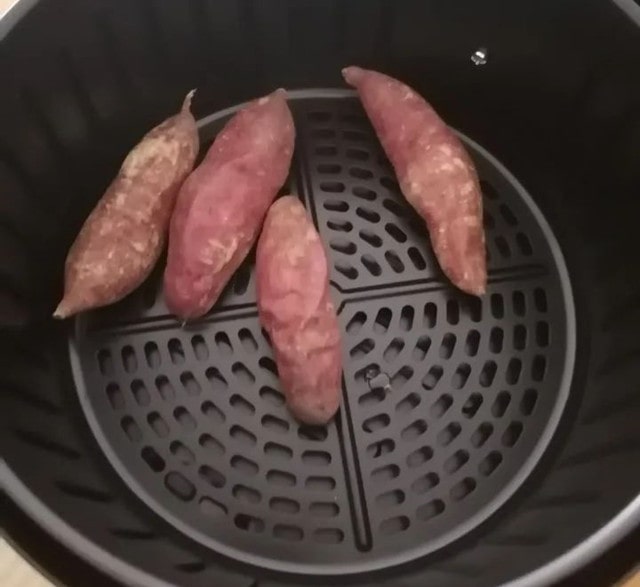 空气炸锅烤红薯的做法