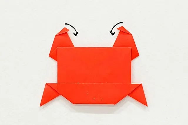 螃蟹折纸手工简单