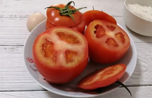 空气炸锅食谱烤番茄的做法