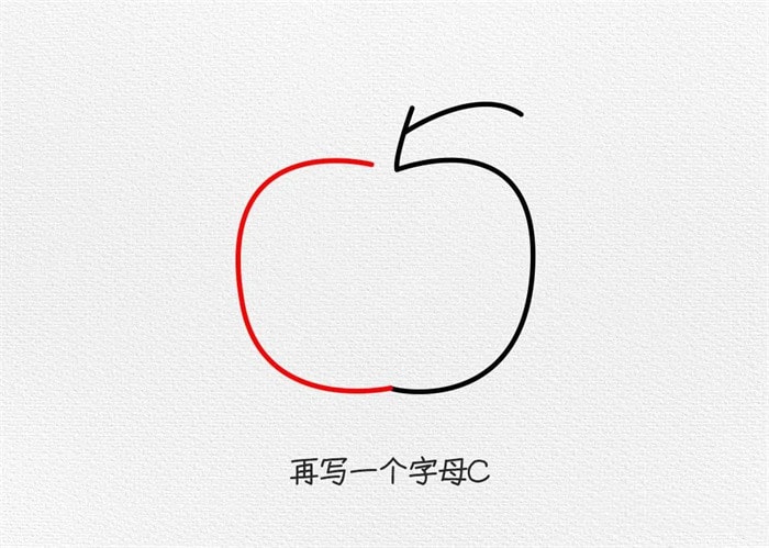 苹果简笔画怎么画简单又漂亮