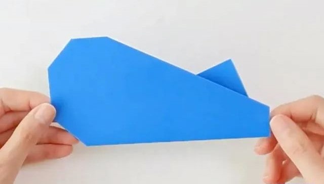 怎么折纸拼接立体感的飞机图文教程