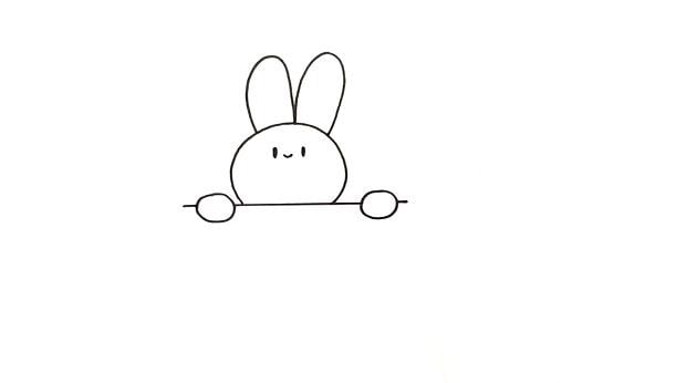 2023兔年送福兔子简笔画图文教程