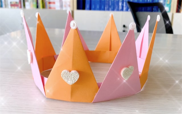 教你折纸做一个仙气十足的皇冠