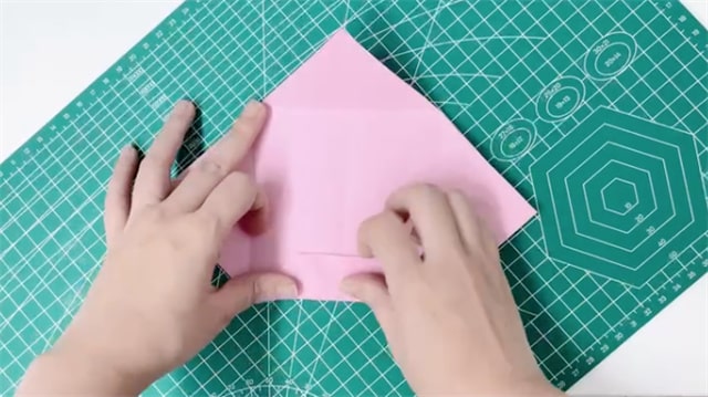 手工折纸无限翻转的解压小玩具