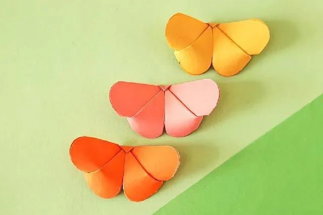 怎么折纸立体蝴蝶