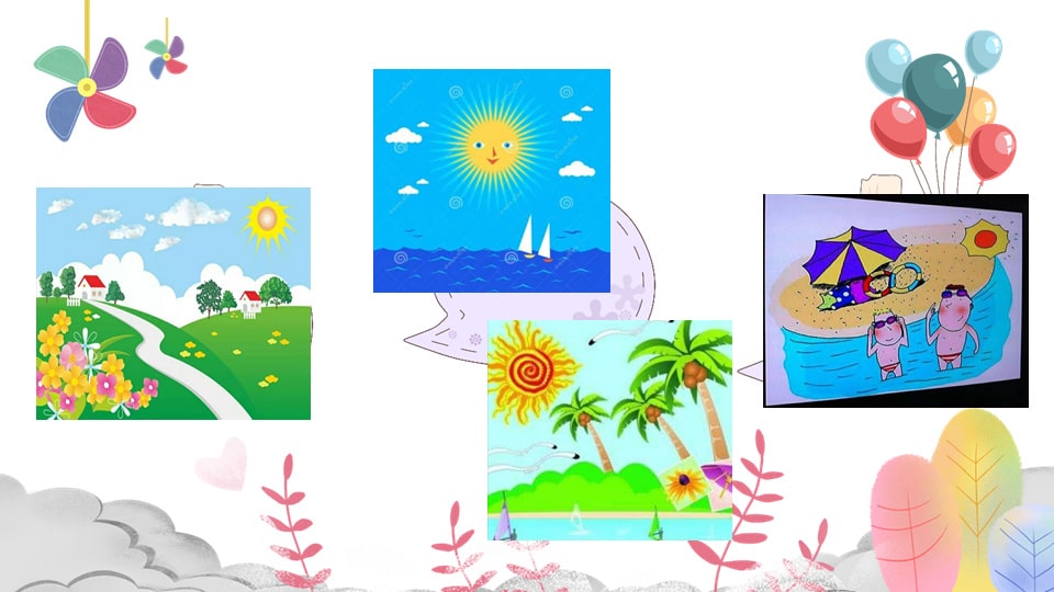 幼儿园小班语言教案：夏天的太阳