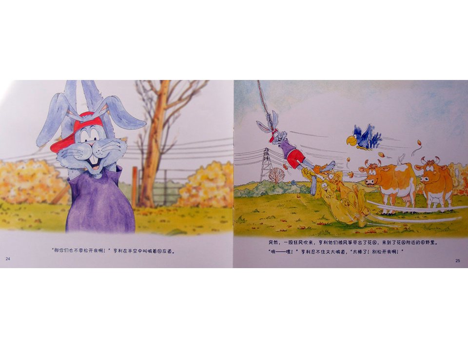 《牛皮兔亨利的危险书1-风筝怎么不飞了（户外的危险）》