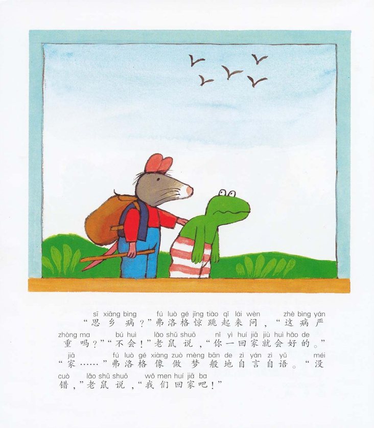 《青蛙弗洛格的成长故事4-弗洛格去旅行》