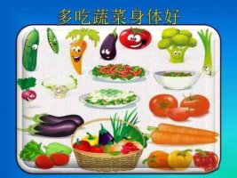 幼儿园中班健康领域教案《多吃蔬菜身体好》