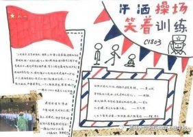 国防教育手抄报简单中学生（精选11张）