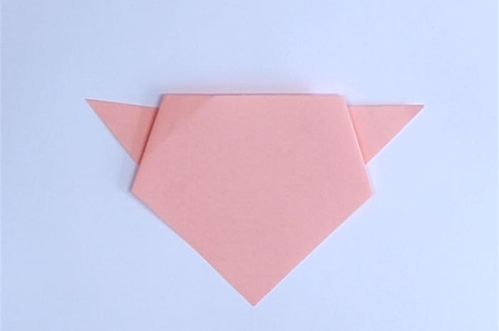 猪头折纸怎么折简单