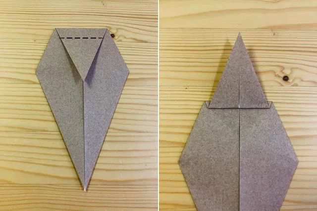 适合小孩子的折纸恐龙教程：简单折纸立体霸王龙(步骤图解)