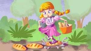 安徒生童话故事：踩面包的姑娘