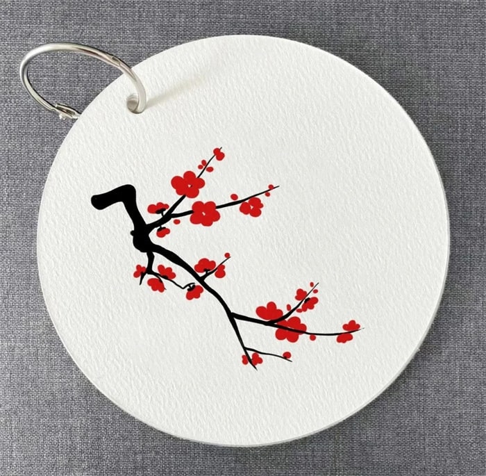 古风梅花简笔画图片教程，一看就会