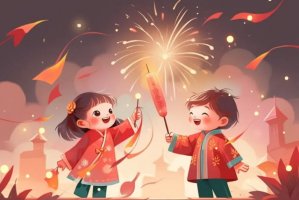 春节真热闹续写一段话