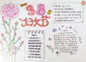 三八妇女节优秀手抄报图片（精选10张）
